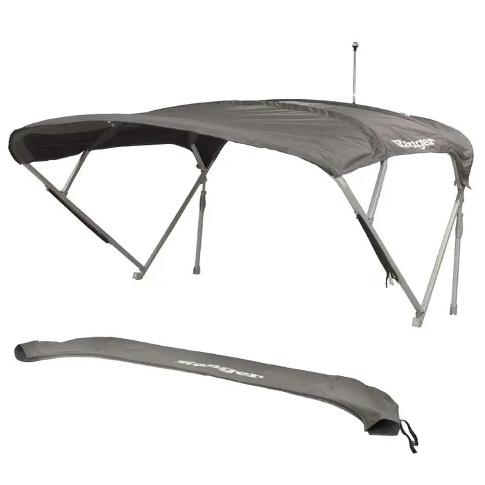 Ranger Boat Pontoon Bimini Top 45805-11 | Reata Gray 98-102 Inch Popular