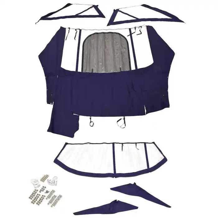 Formula Boat Curtain Kit 270354 | 351 RA Navy Blue 118893046 (6PC) Fast Shipping