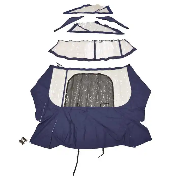 Best Choice Formula Boat Curtain Kit 247980 | 350 BR Navy Blue 114555046 (6PC)
