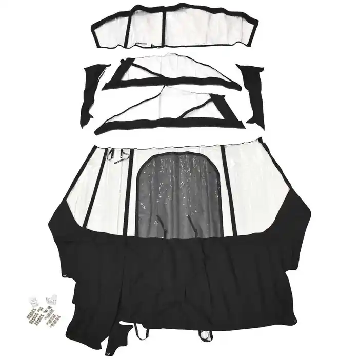Formula Boat Curtain Kit 273635 | 351 RA Black 119475008 (6PC) Modern