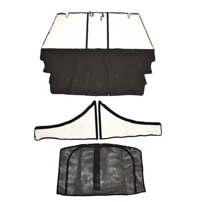Parker Boat Enclosure Curtain Kit 164606 | 2810 WA Ameritex Black 4PC Sale