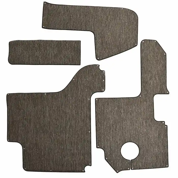 Cobalt Boat Snap-In Carpet Mats 406783 | Woven Vinyl Syntec (Set of 4) High Quality