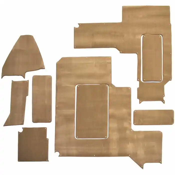 Next Day Delivery Cobalt Boat Snap-In Carpet Mats 407606 | Beige (Set of 9)