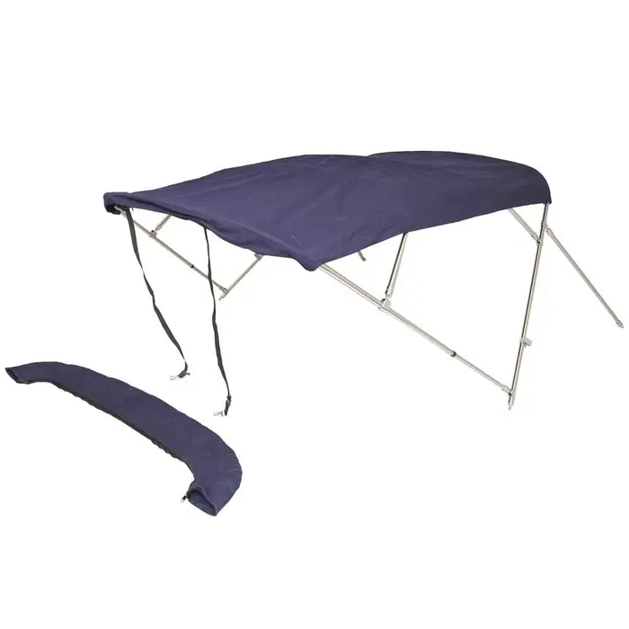 Exclusive Cruisers Boat Bimini Top V2635604 | 298 Azure 88 - 93 Inch Navy Blue