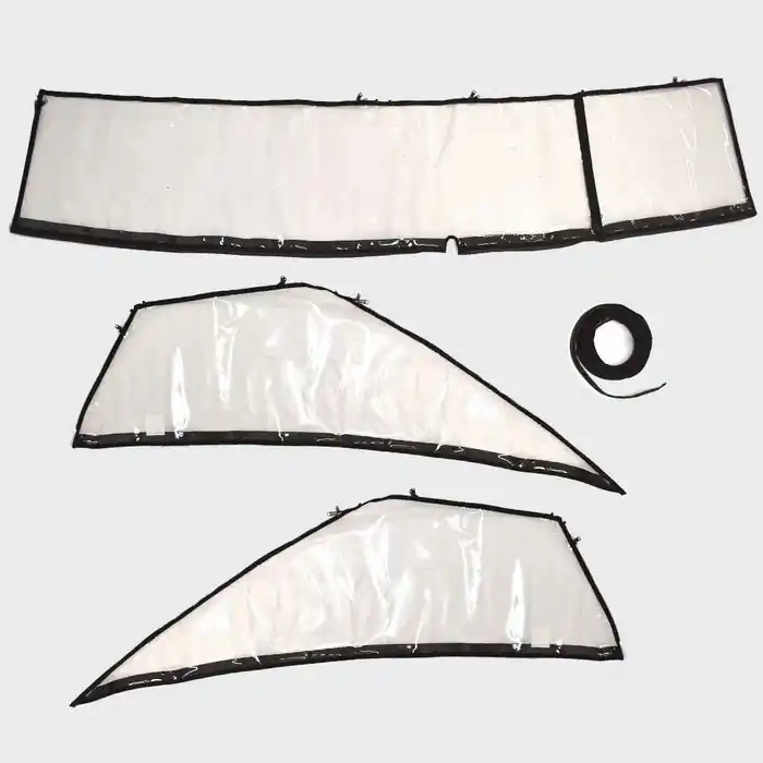 Best Choice Cruisers Boat Enclosure Curtains V3317500 | 34 GLS Dowco Black (Kit)