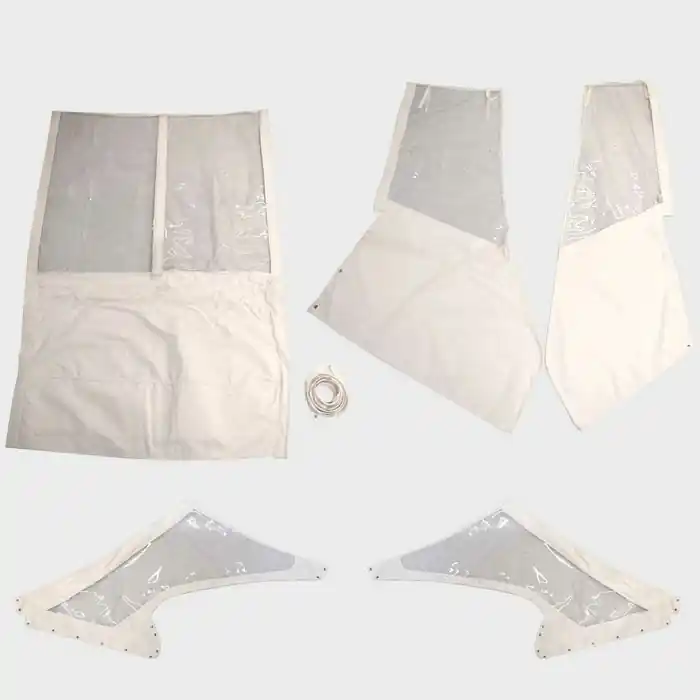 Today Only Cruisers Boat Enclosure Curtains V3252800 | 42 GLS Dowco White (Kit)