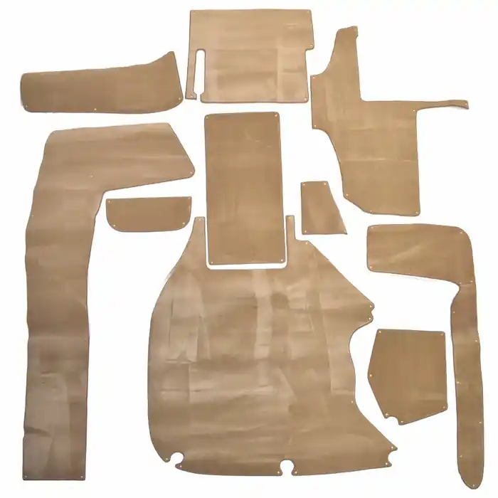 Clearance Cobalt Boat Snap-In Carpet Mats 406841 | Sand (Set of 10)