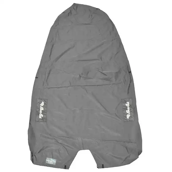 Bass Cat Boat Travel Cover | Eyra w/ Logo Ratchet Strap Gray Price Cut