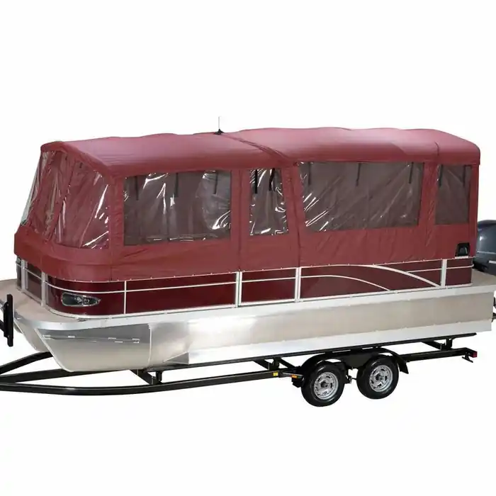 Low Price Fisher Pontoon Boat Enclosure Bimini Package 72188-02 | Liberty 240
