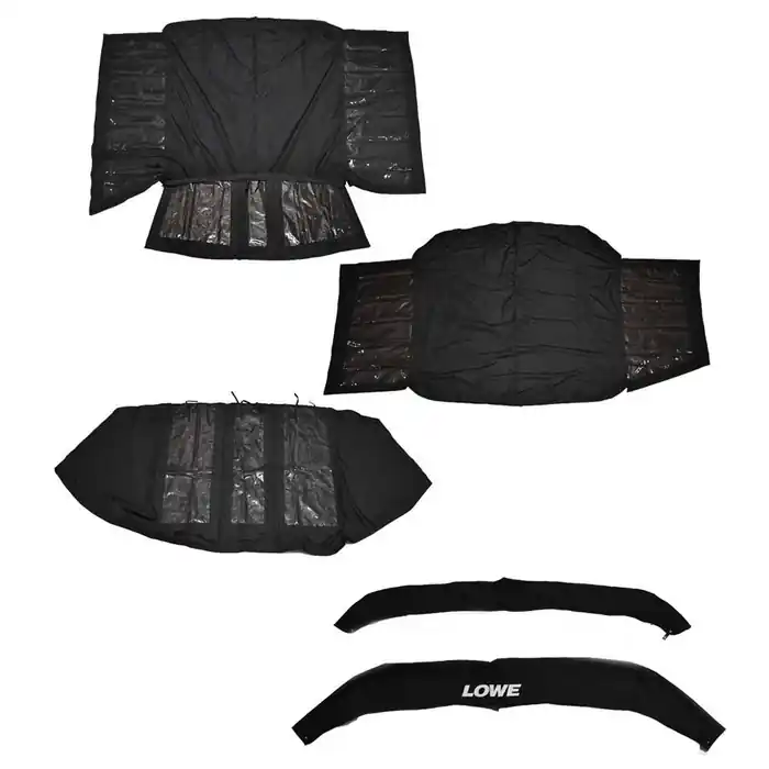 Professional Grade Lowe Pontoon Boat Enclosure Kit 45458-14 | Retreat 250 RFL Black Dowco