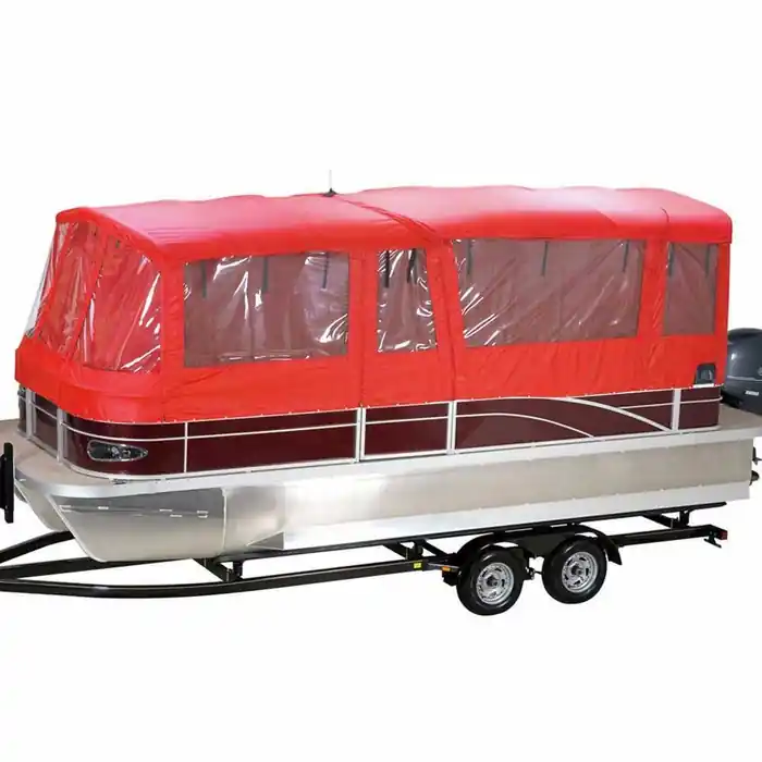Direct From Manufacturer Sun Tracker Pontoon Boat Enclosure Bimini Package 42500-22 | PB 25 Red