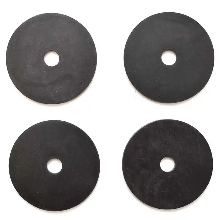 Save Now Boat Gasket Washer | 3/8 ID x 2 1/4 OD Neoprene Rubber (Set of 4)