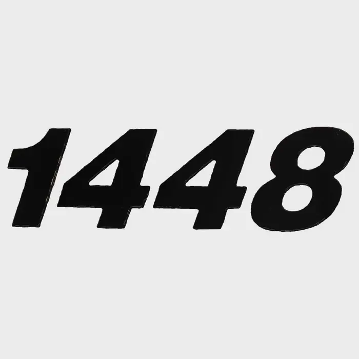 Tracker Boat 1448 Decal Sticker 48773 | Black 3 x 1 Inch Special Discount