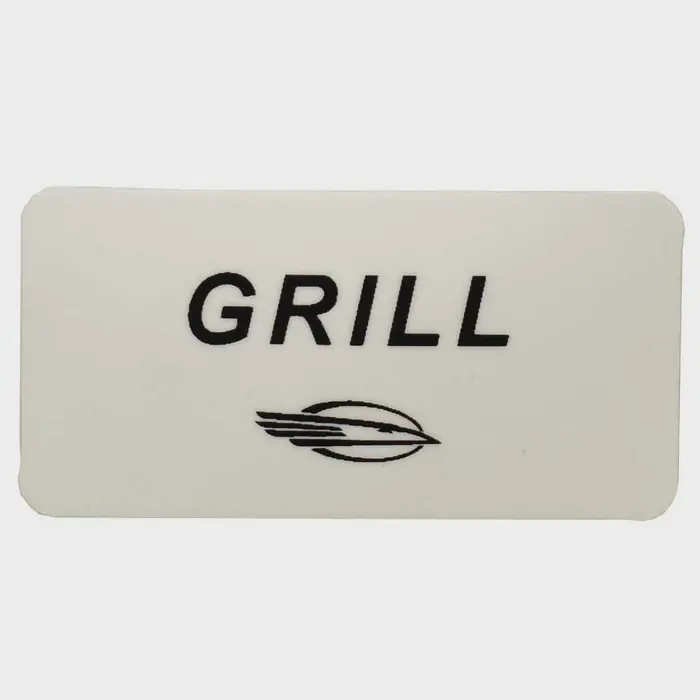 Viral Chaparral Boat Graphic Decal 14.00670 | Grill White Sticker