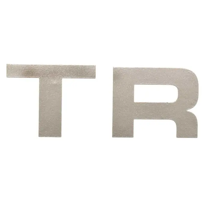 Avalon Pontoon Boat Decal 085071PM | TR 3 x 1 1/8 Inch Metallic Pewter High Quality