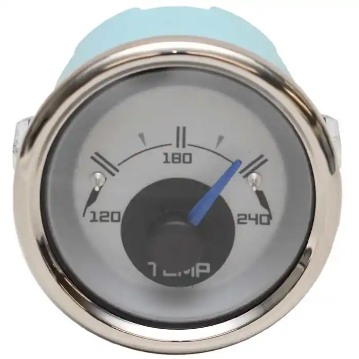Fan Favorite Veethree Boat Water Temperature Gauge 781834PDFB | 2 Inch