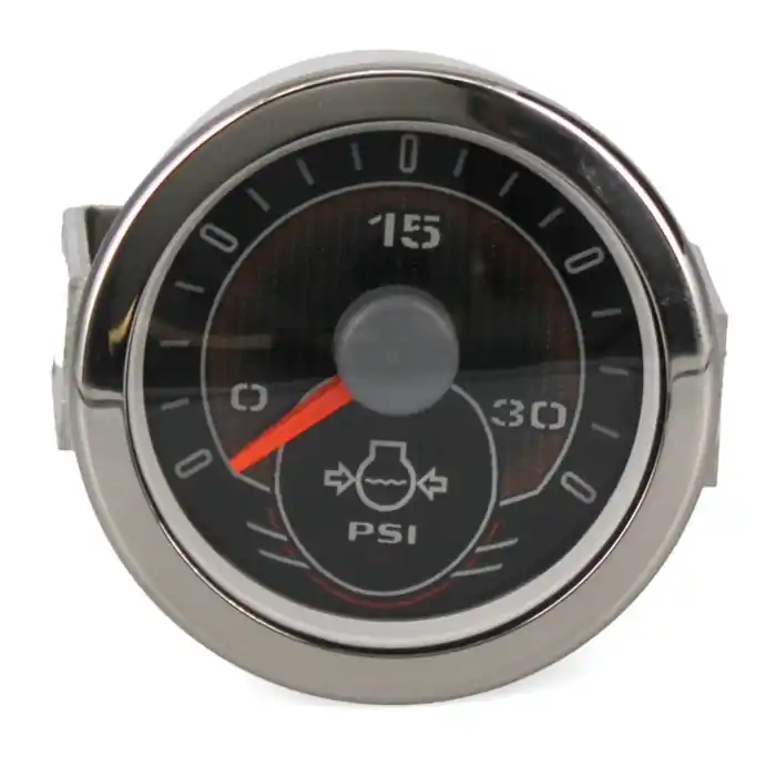 Hassle-Free Returns Faria Boat Water Pressure Gauge 960859 | 2 inch Silver Black