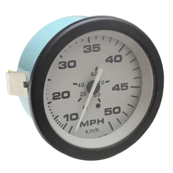 Low Price Teleflex Boat Speedometer Gauge 61547 | Driftwood 50 MPH 3 3/8 Inch
