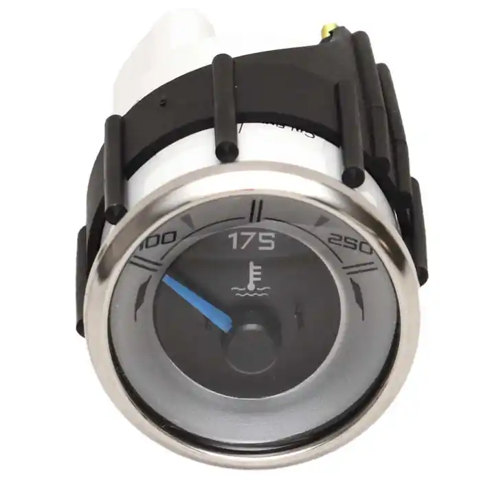 Final Sale Faria Boat Water Temperature Gauge GBC632A | 2 Inch Silver
