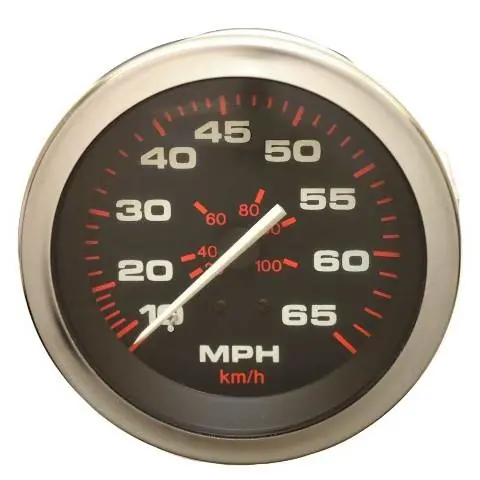 Express Delivery Teleflex Boat Speedometer Gauge 59593 | Rinker Amega Bass 3 3/8 Inch