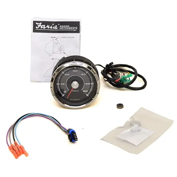 Shop Now South Bay Boat Speedometer Gauge SEC007A | 3 3/8 Inch W/ Calibration