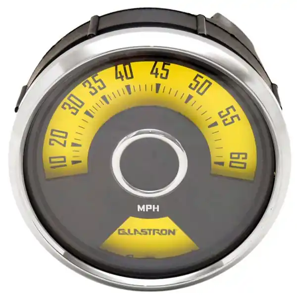Faria Boat Speedometer Gauge SEK074A | Glastron 4 1/4 Inch Yellow New Arrival