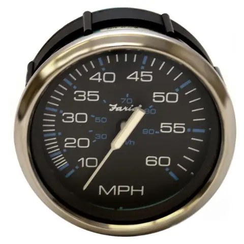 Must Have Faria Boat Speedometer Gauge SE9509B | Larson Chesapeake Black Series