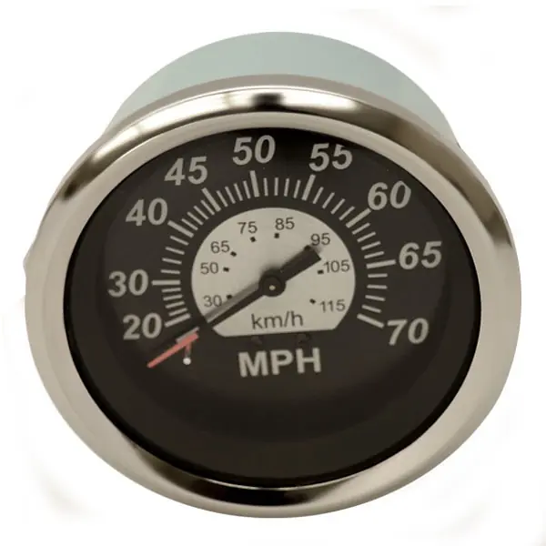 Modern Teleflex Marine Boat Speedometer 67285F | Lund 3 1/4 Inch