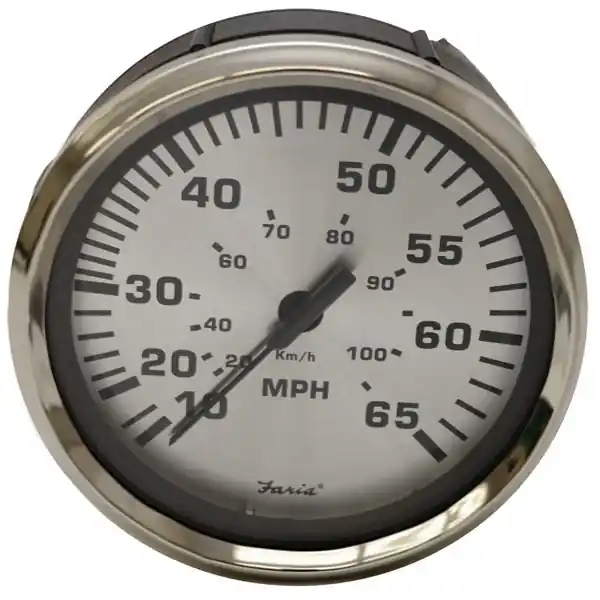 Faria Boat Speedometer Gauge SEK630A | Larson 2266-K630 4 5/8 Inch Worldwide Shipping