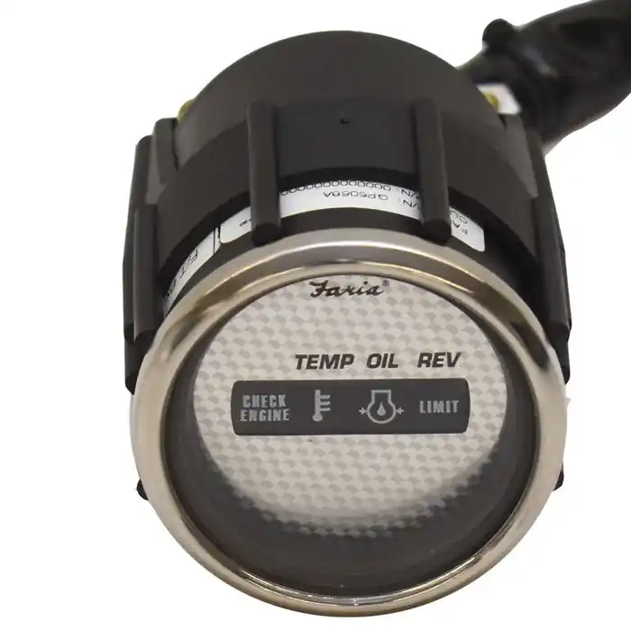 Faria Boat Systems Check Gauge GP5068A | Suzuki 2 Inch Silver Viral