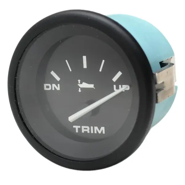 Teleflex Boat Trim Gauge 59646 | Hurricane Mercury 2 Inch Black Buy Direct