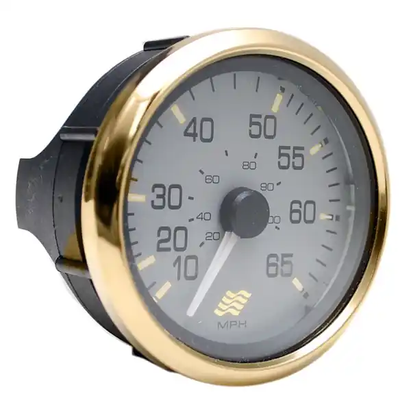 Best Seller Faria Boat Speedometer Gauge SE9390A | Four Winns 65 MPH 3 1/4 Inch