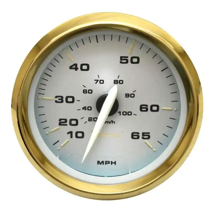 Popular Faria Boat Speedometer Gauge SE9386A | Kronos Gold 3 1/4 Inch