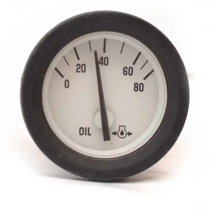 Evinrude Johnson Boat Oil Pressure Gauge 175617 | BRP 2 Inch White Worldwide Shipping