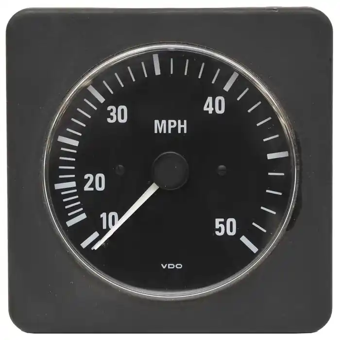 VDO Boat Speedometer Gauge 1 115 800 055A | 3 3/4 Inch Black Today Only