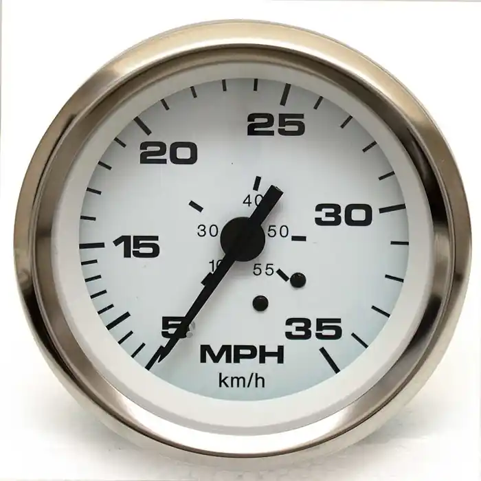 Teleflex Boat Speedometer gauge 66863F | 3 1/4 Inch Clearance