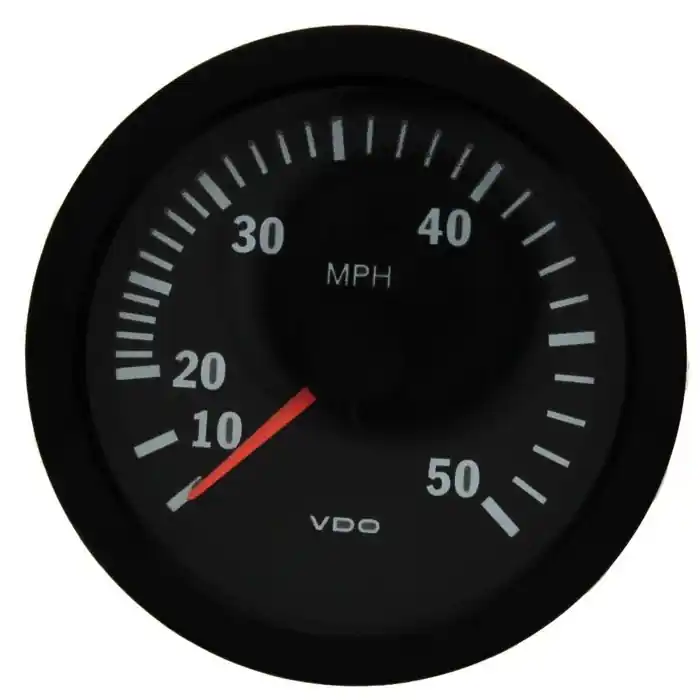 VDO Boat Speedometer Gauge 260-111B | 3 1/4 Inch Black Must Have