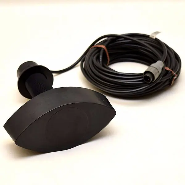 Super Sale Lowrance Boat Thru Hull Transducer 00-0090-38 | 1 1/4 Inch Black