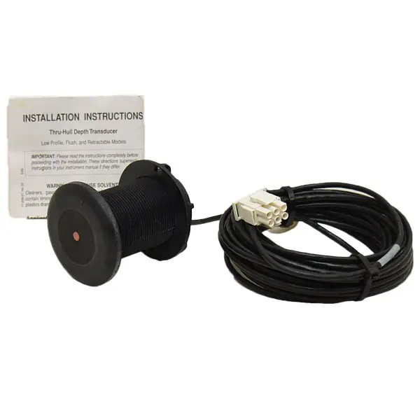 Airmar Boat Thru Hull Transducer 31-852-2-01 | P19 Black 200 kHz Money Back Guarantee