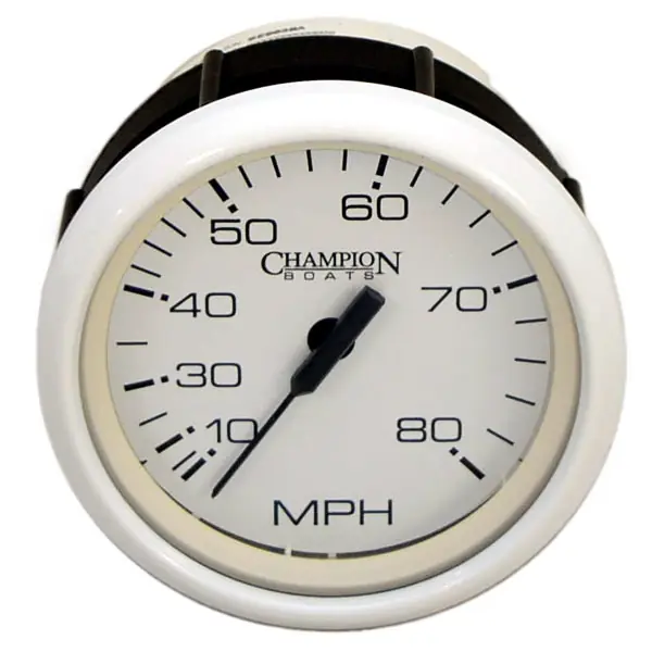Wholesale Champion Boat Speedometer Gauge 7E474 | Faria SE9638A 3 1/4 Inch White