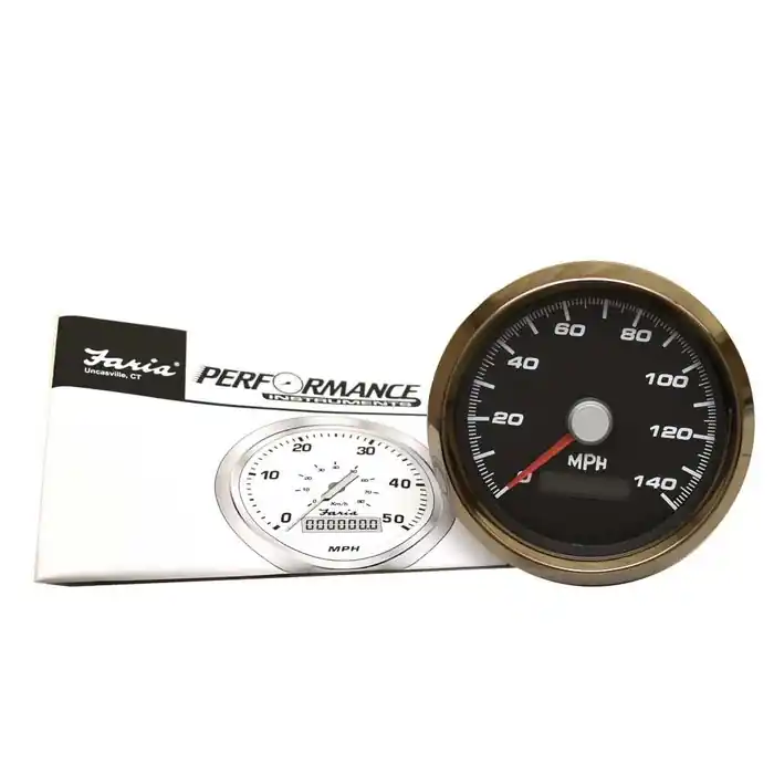 Faria Boat Electronic Speedometer Gauge SE0235A | 3 1/4 Inch 40 MPH Free Delivery