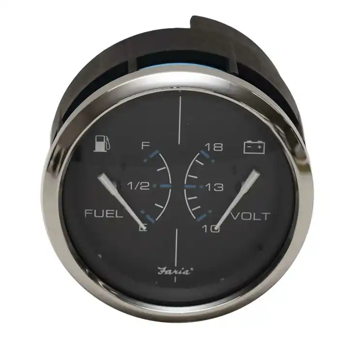 Best Price Faria Beede Boat Multifunction Gauge GF0157A | Chesapeake Black SS