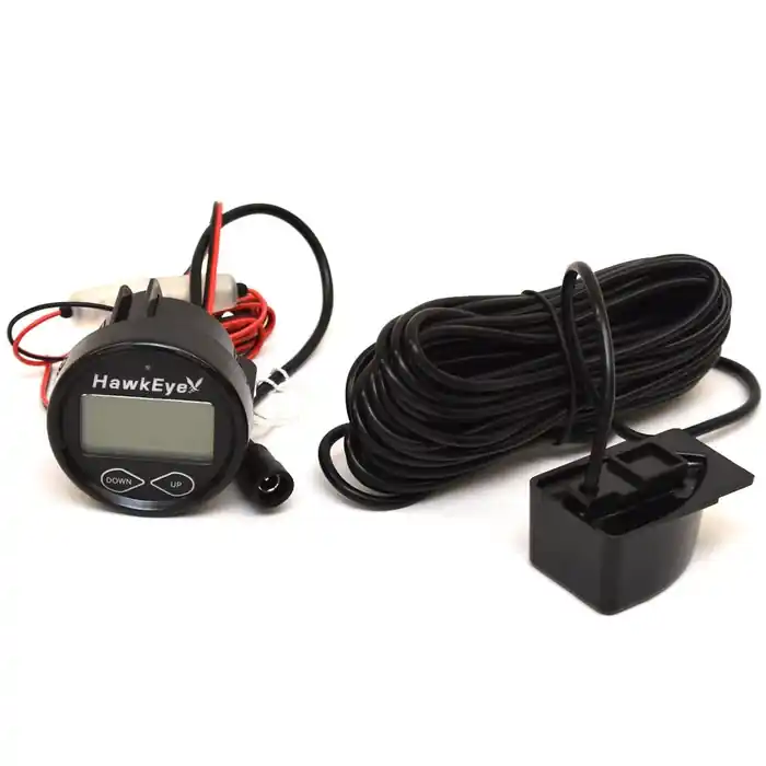 New Arrival Hawkeye Boat Depth Sounder w/ Transducer DT2B | 2 Inch 200 kHz