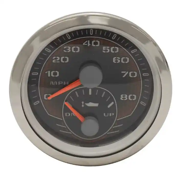 Low Price Ranger Boat Multifunction Gauge 960856 | Speed Trim 3 3/8 Inch Beede