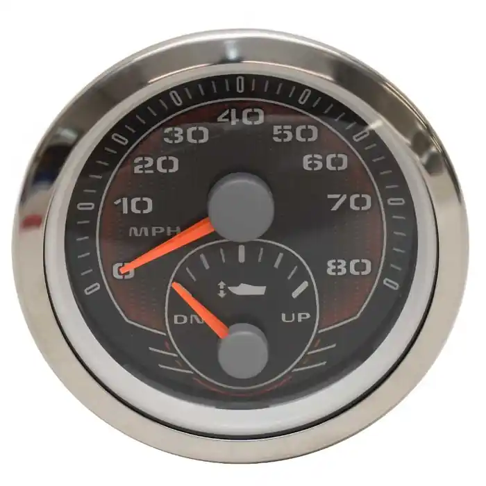 Beede Boat Multi-Function Gauge 961038 | NexSysLink Speedometer Trim 3 1/4 Inch Crafted