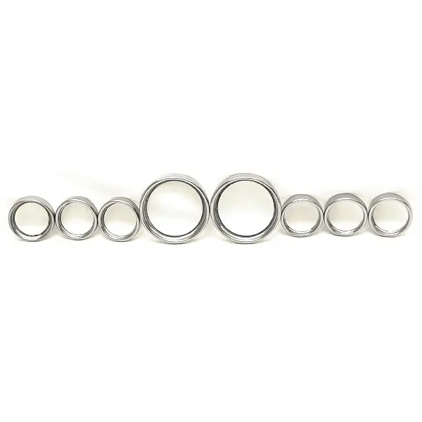 Best Choice Larson Boat Gauge Bezel 2262-0321-DASHLG-20 | Plastic (Set of 8)