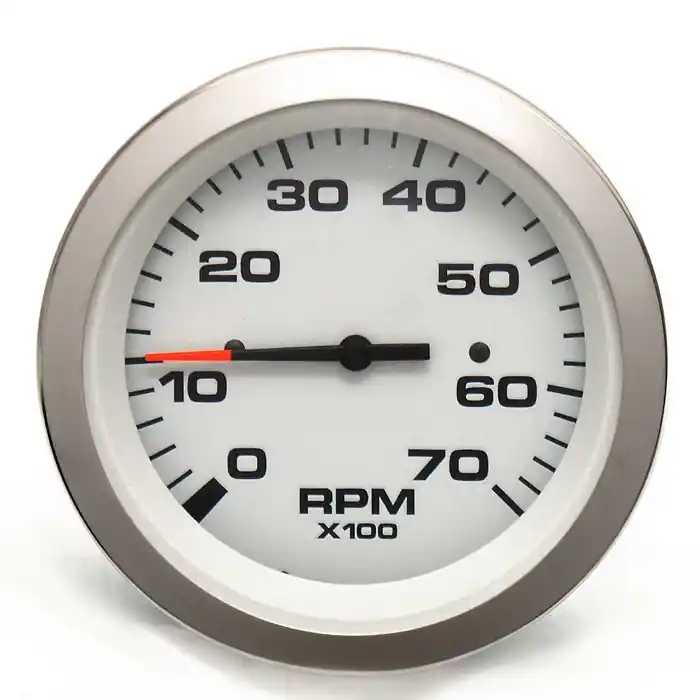 Teleflex Boat Tachometer Gauge 59737 | Lido Series 3 1/4 Inch Trusted Brand