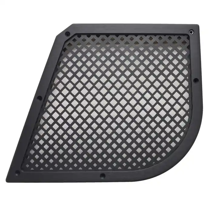 Wholesale Aviara Boat Tower Speaker Grille 403142B | Black Aluminum (STBD)