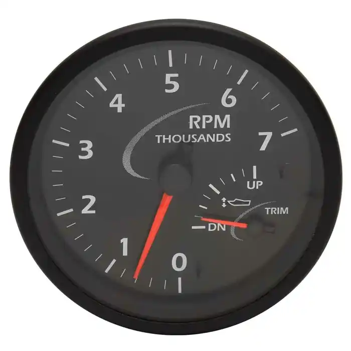 Beede Boat Multifunction Gauge 945687 | 4 5/8 Inch Tachometer Trim New Release