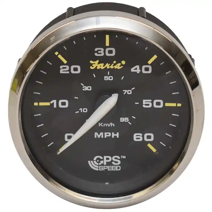 Price Cut Faria GPS Boat Speedometer SGP116A | w/Internal Antenna 3 1/4 Inch